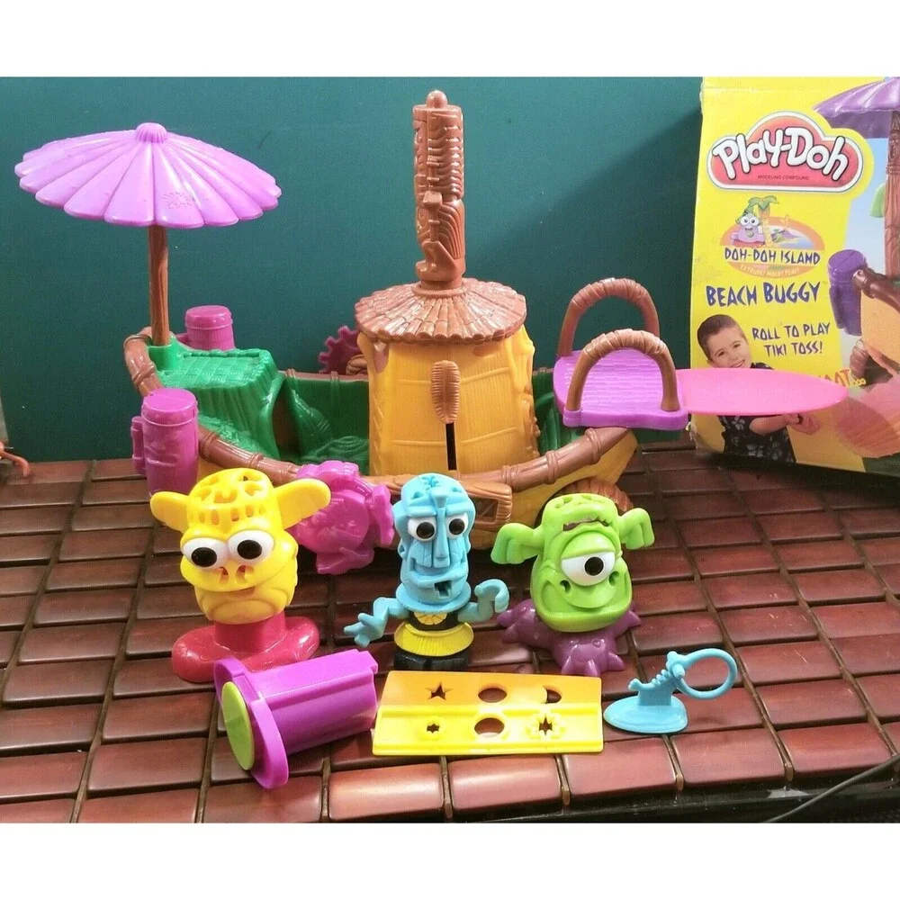 Play-Doh vintage tiki